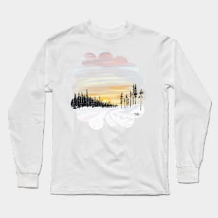 Golden sunset Long Sleeve T-Shirt